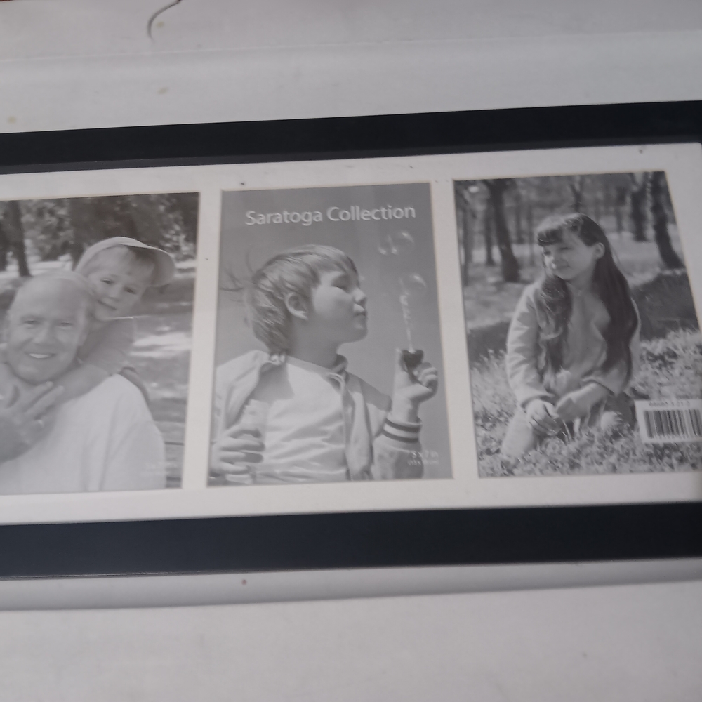 Black Saratoga Collection Photo Frame